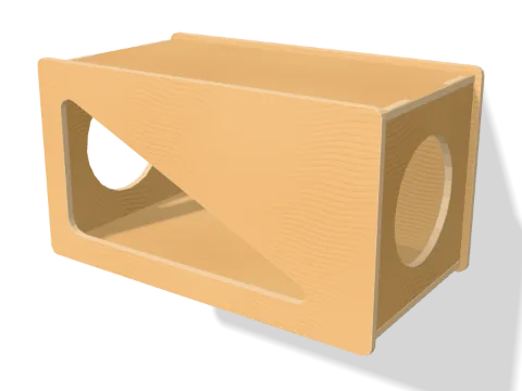 Cubo con ventana de Paquete Dúplex