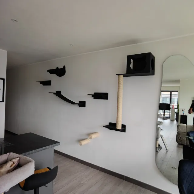 Instalación Catsitas en casa de un cliente