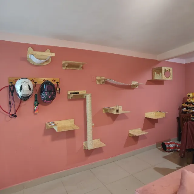 Instalación Catsitas en casa de un cliente